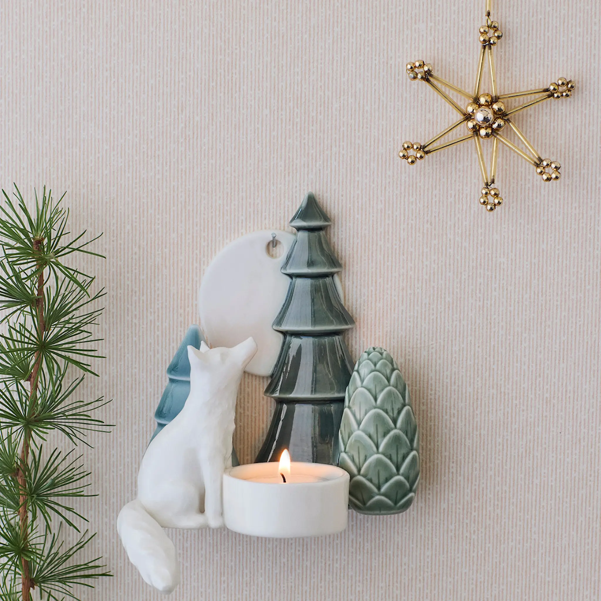 Dottir Winter Stories Seinäkynttilänjalka Kettu