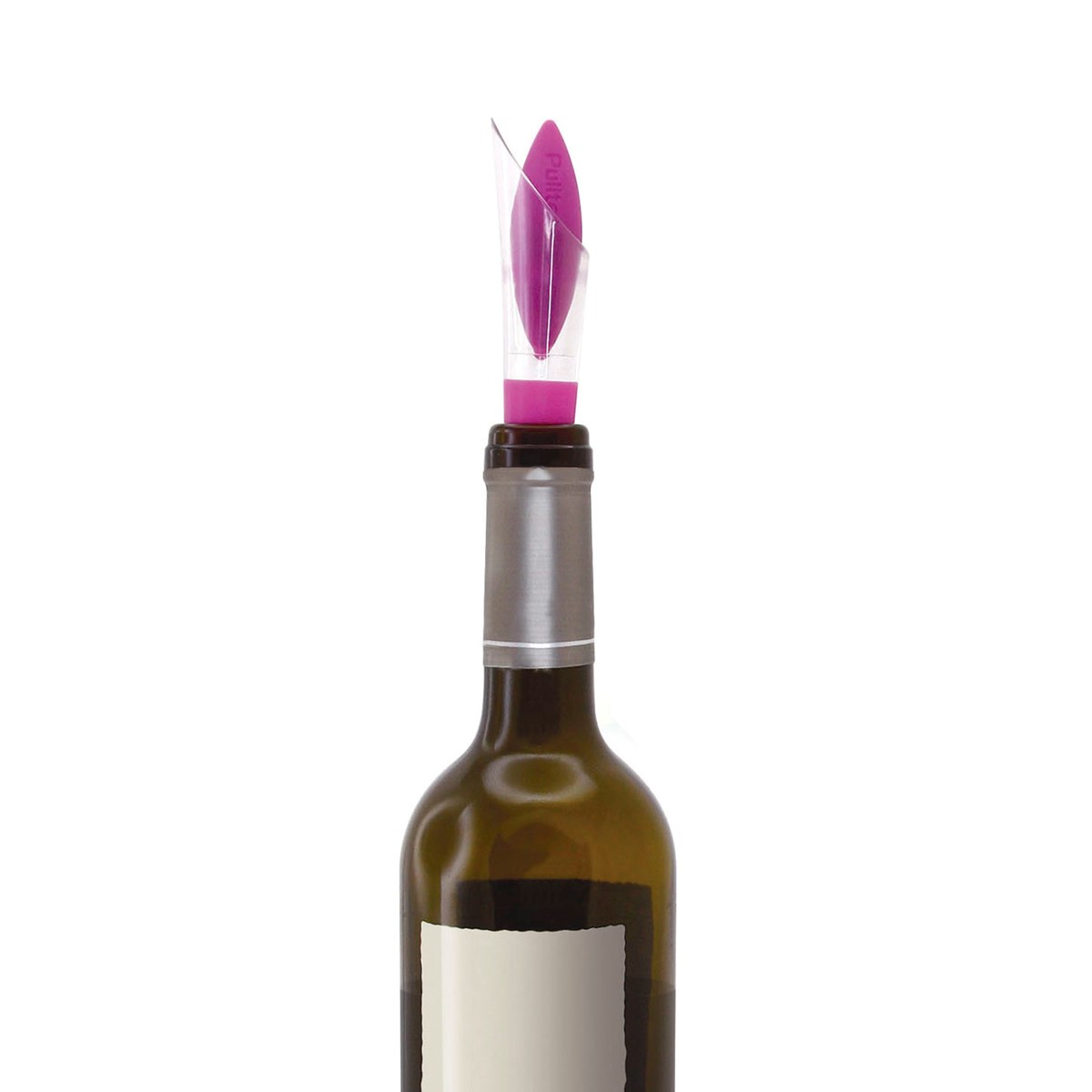 Pulltex Uranus Viinipullonsulkija Silikoni/Musta