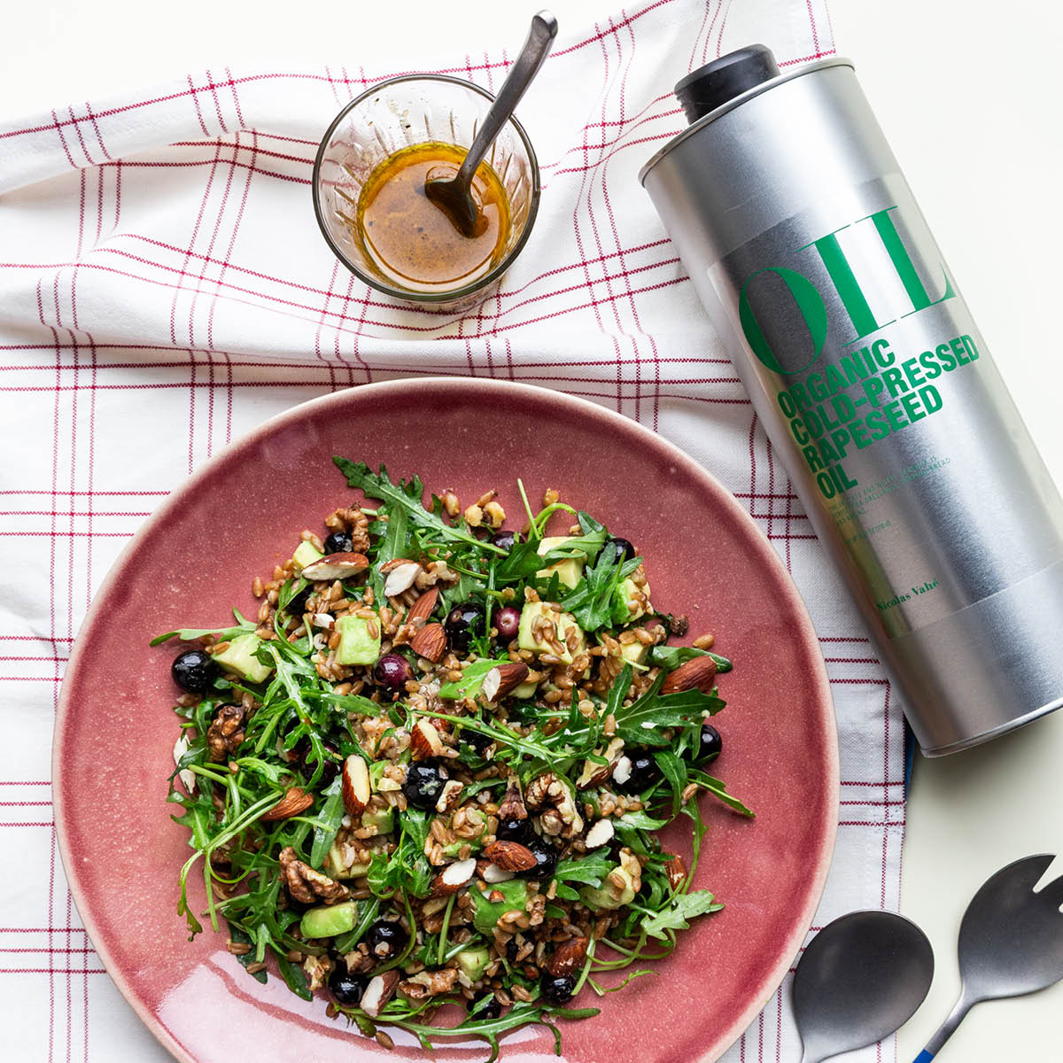 Nicolas Vahé Organic virgin kallpressad rapsolja 100 cl