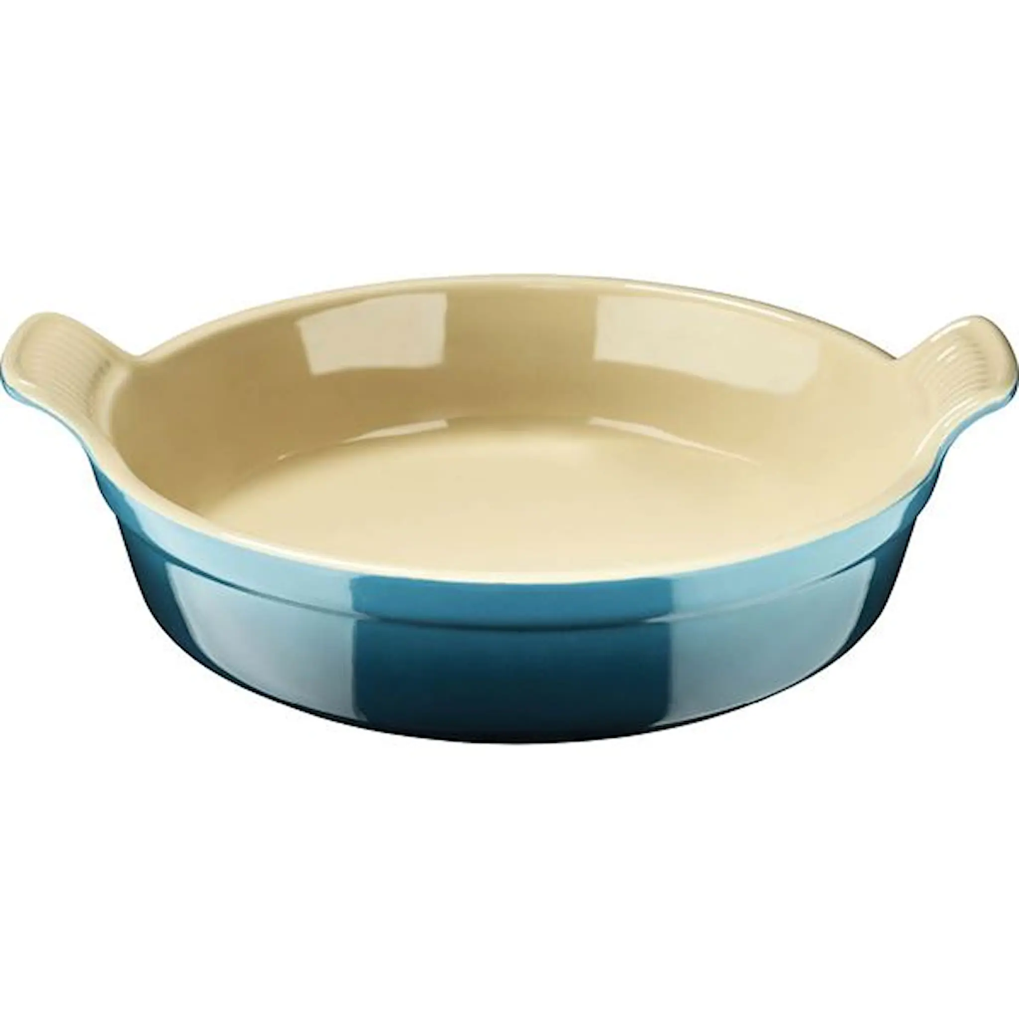 Le Creuset Heritage Ugnsform rund 24 cm deep teal