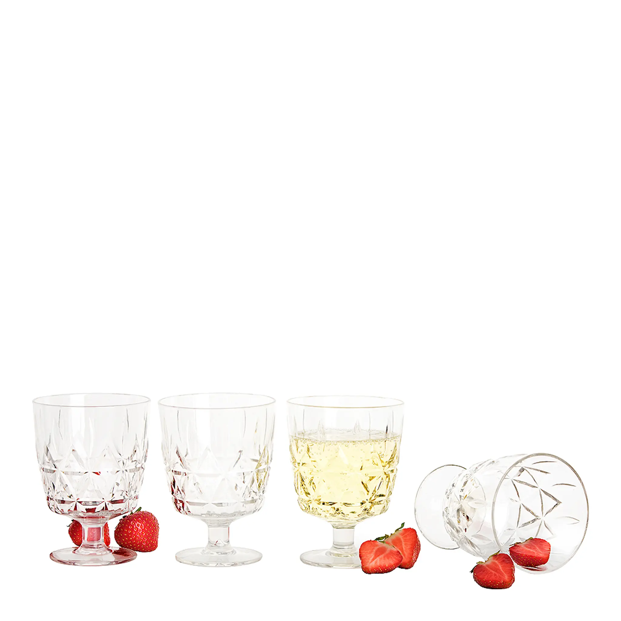 Sagaform Picknick Glas 30 cl 4-pack