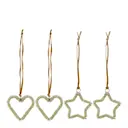 Connect juldekoration 4-pack champagne