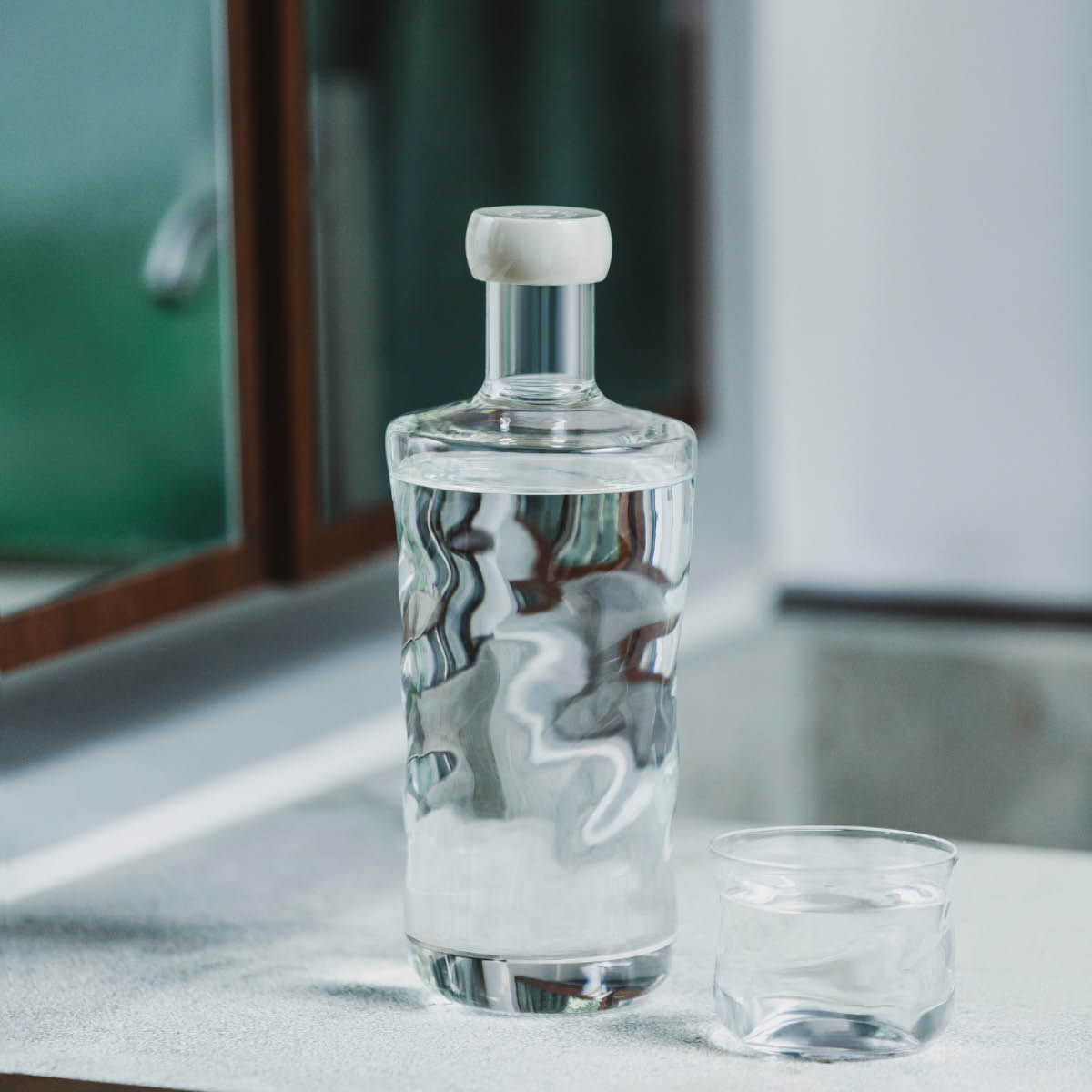 Paveau Swirl tumbler glass small 24 cl 2 stk Mist