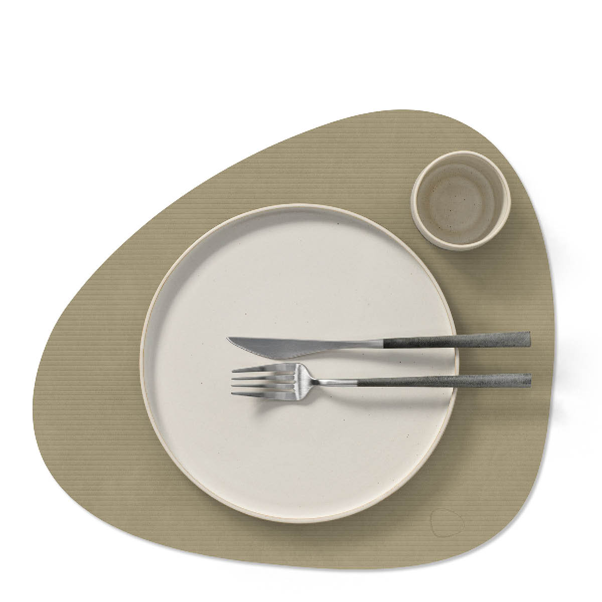 LIND DNA Curve Corduroy bordstablett 37x44 cm herbal dust