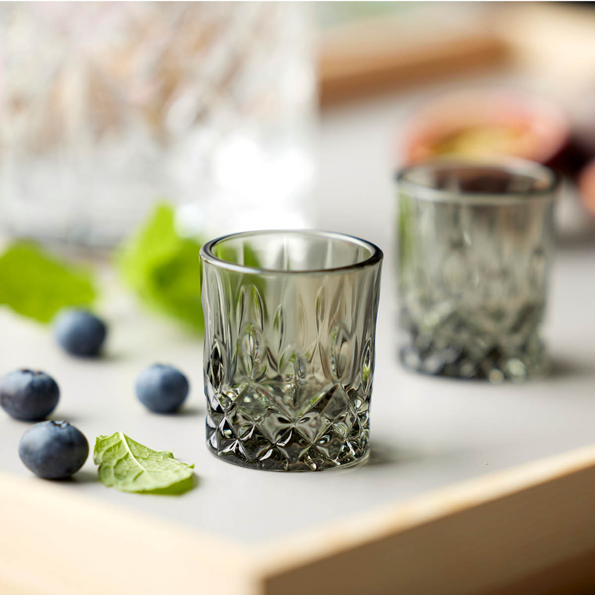 Lyngby Glas Sorrento Shottilasi 4 cl 4 kpl Savu