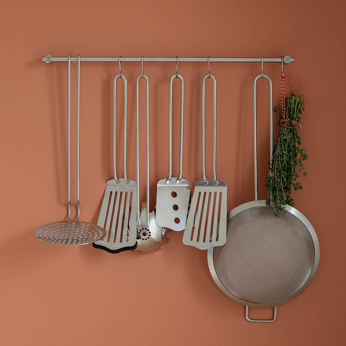 Eva Trio Stekespade 28 cm børstet stål