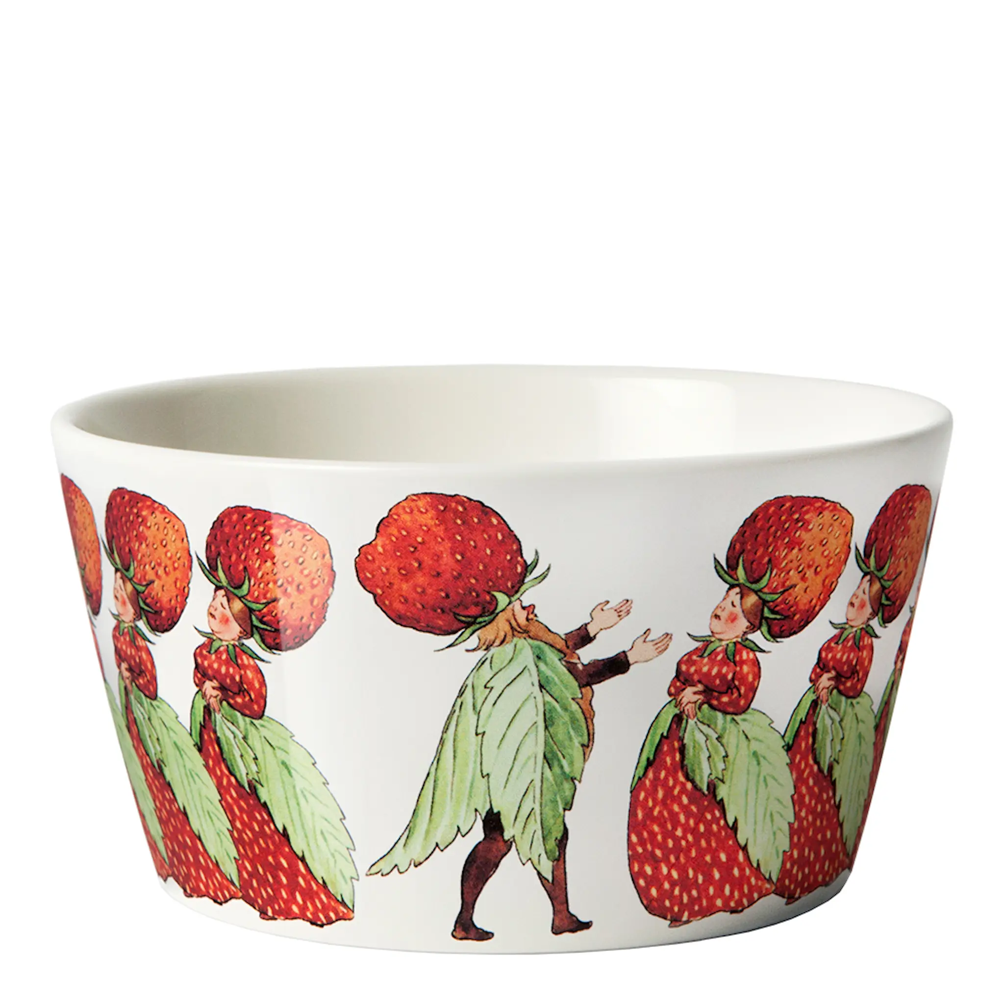 Design House Stockholm Elsa Beskow Skål 50 cl Familjen Jordgubbe