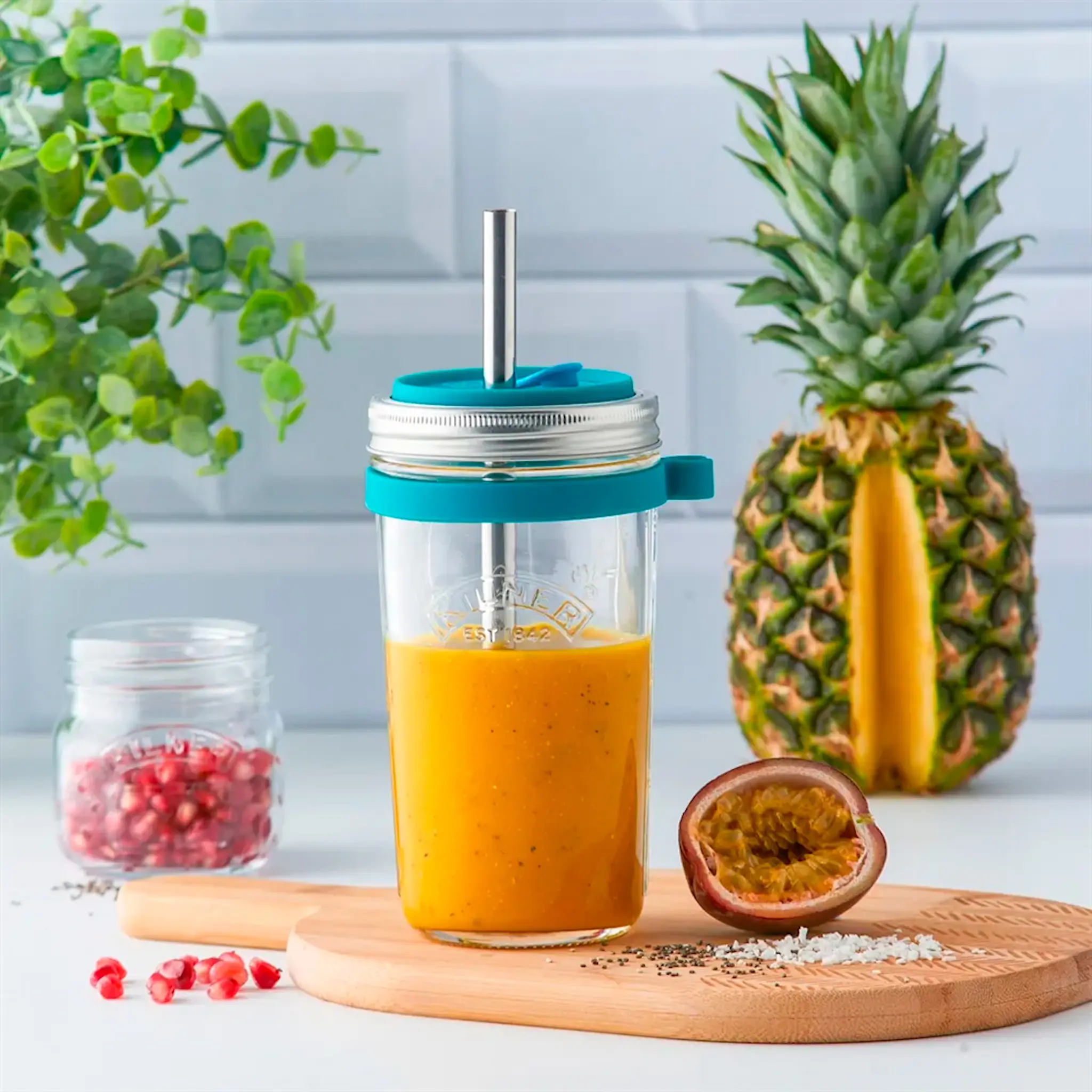 Kilner Smoothie Making Set 0,5 L Klar