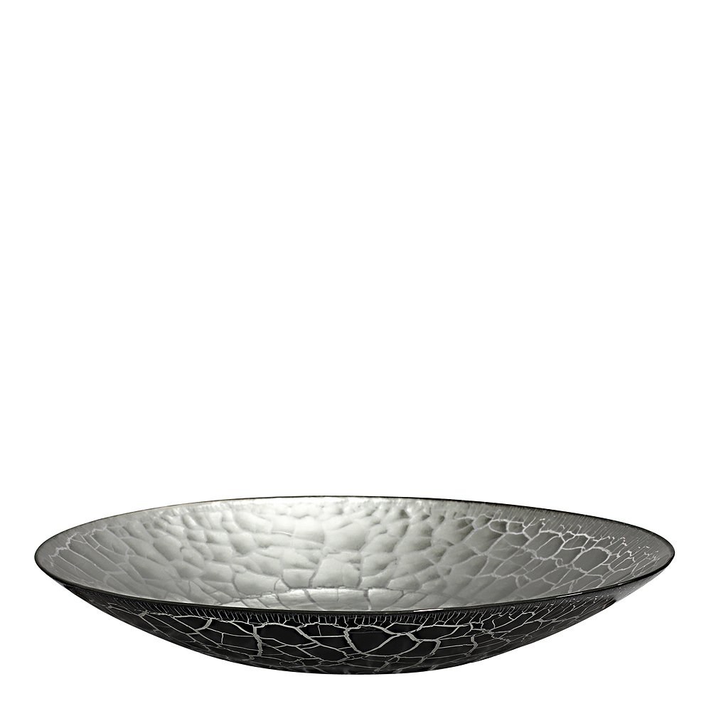 Nybro Crystal Croco Fat 39 cm Svart/Silver