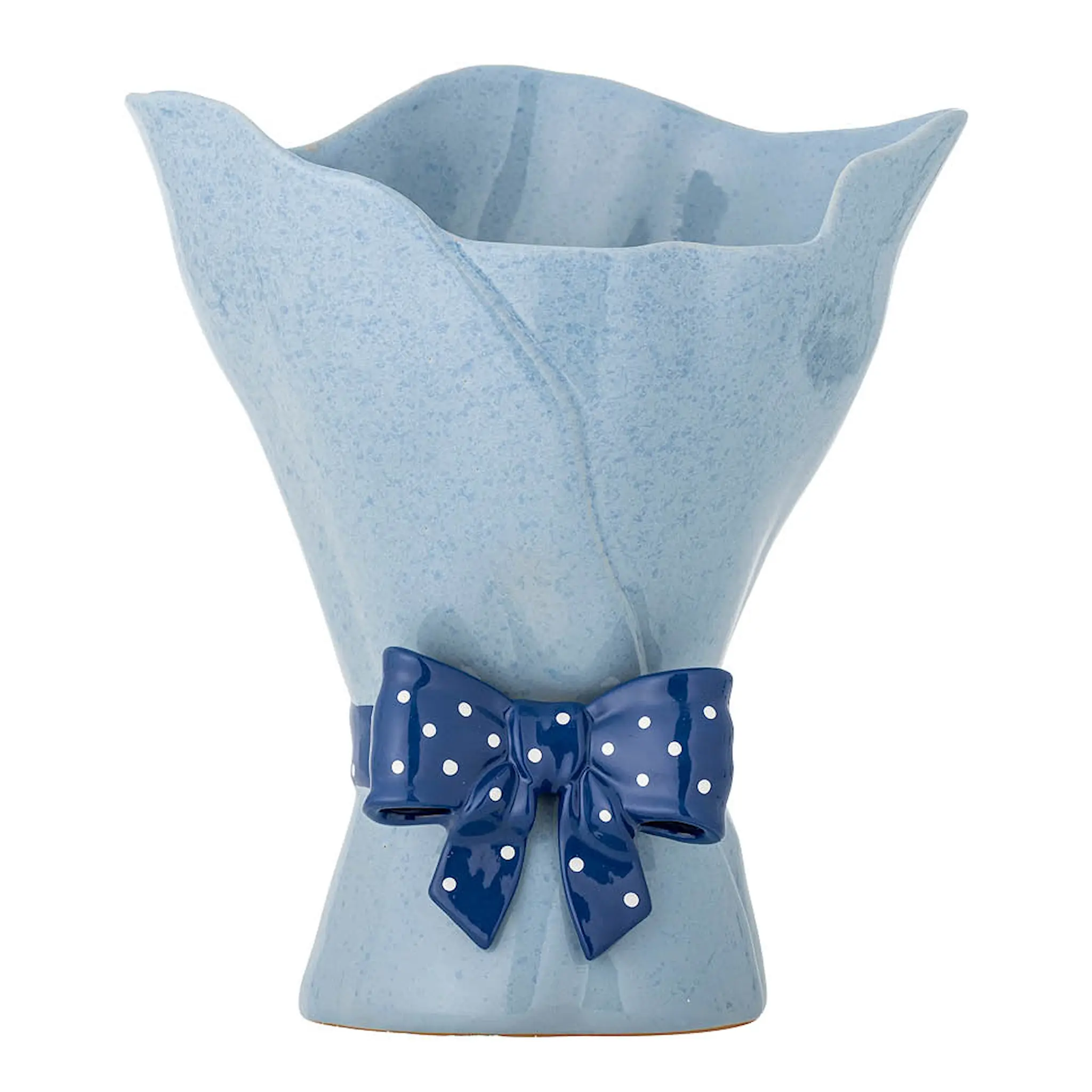 Bloomingville Belivia vase 28,5 cm blå