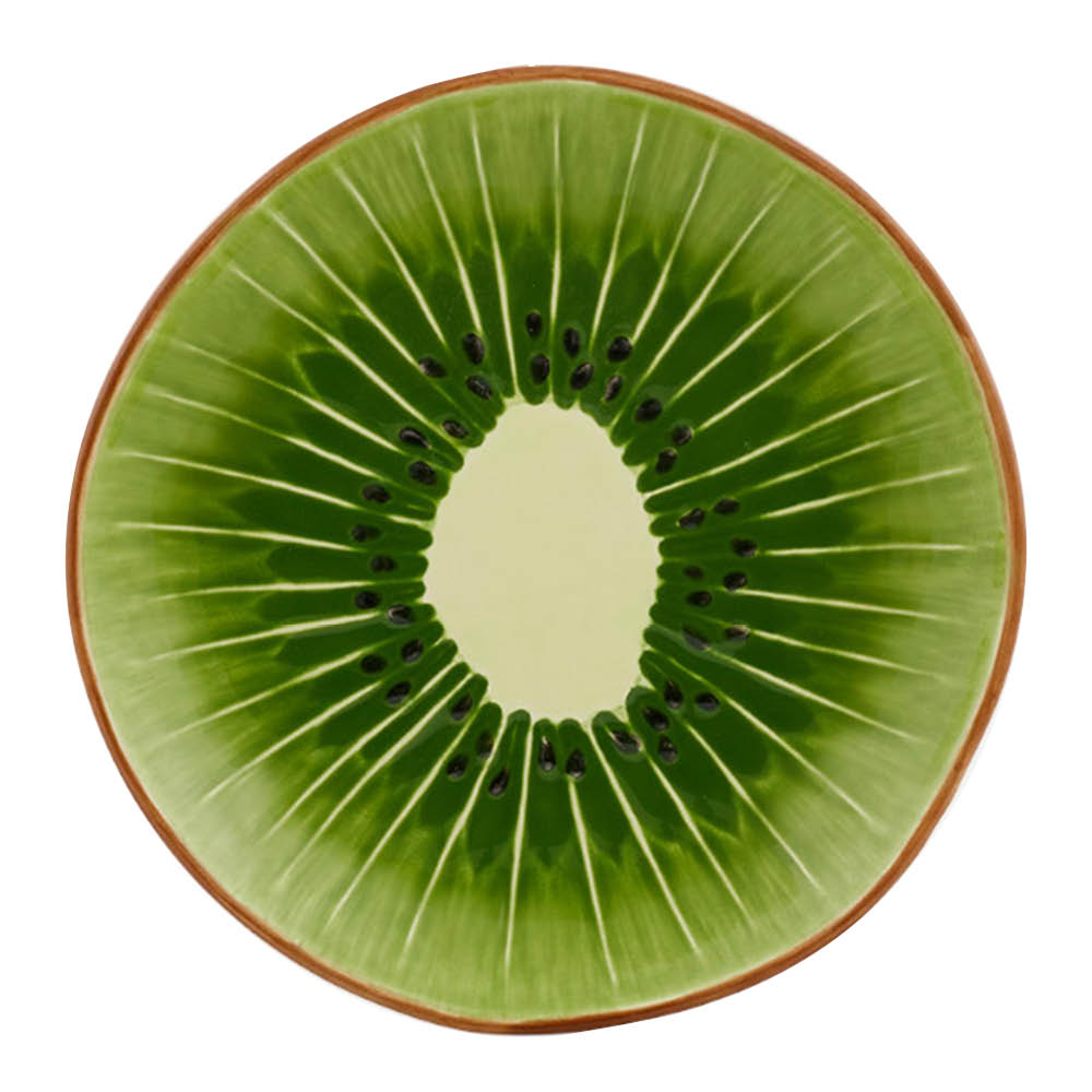 Bordallo Pinheiro - Tropical Fruits Lautanen 22 cm Vihreä