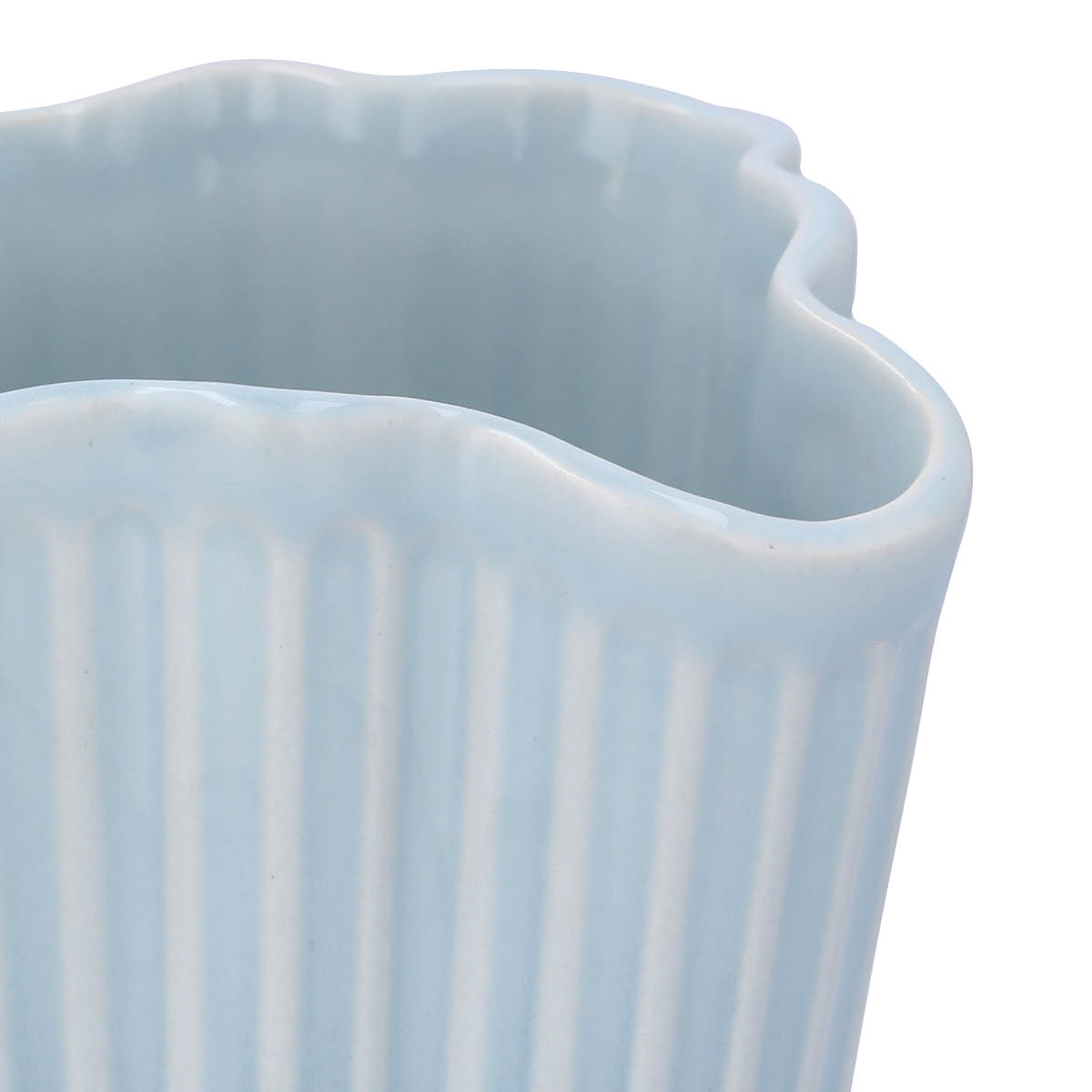 Kähler Hammershøi Unfold vas 20,5 cm blå