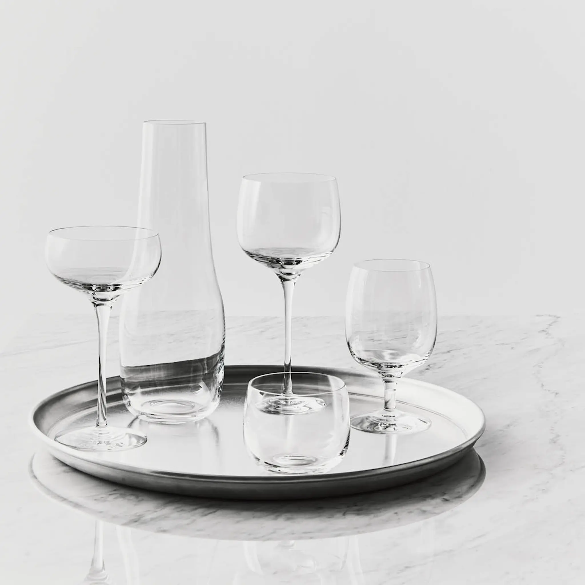 Kosta Boda Nutid coupeglass 26 cl 4 stk