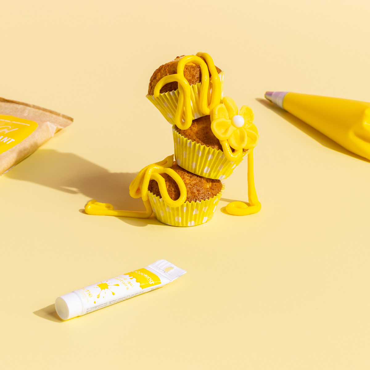 ScrapCooking Pastafärg 20 g gul