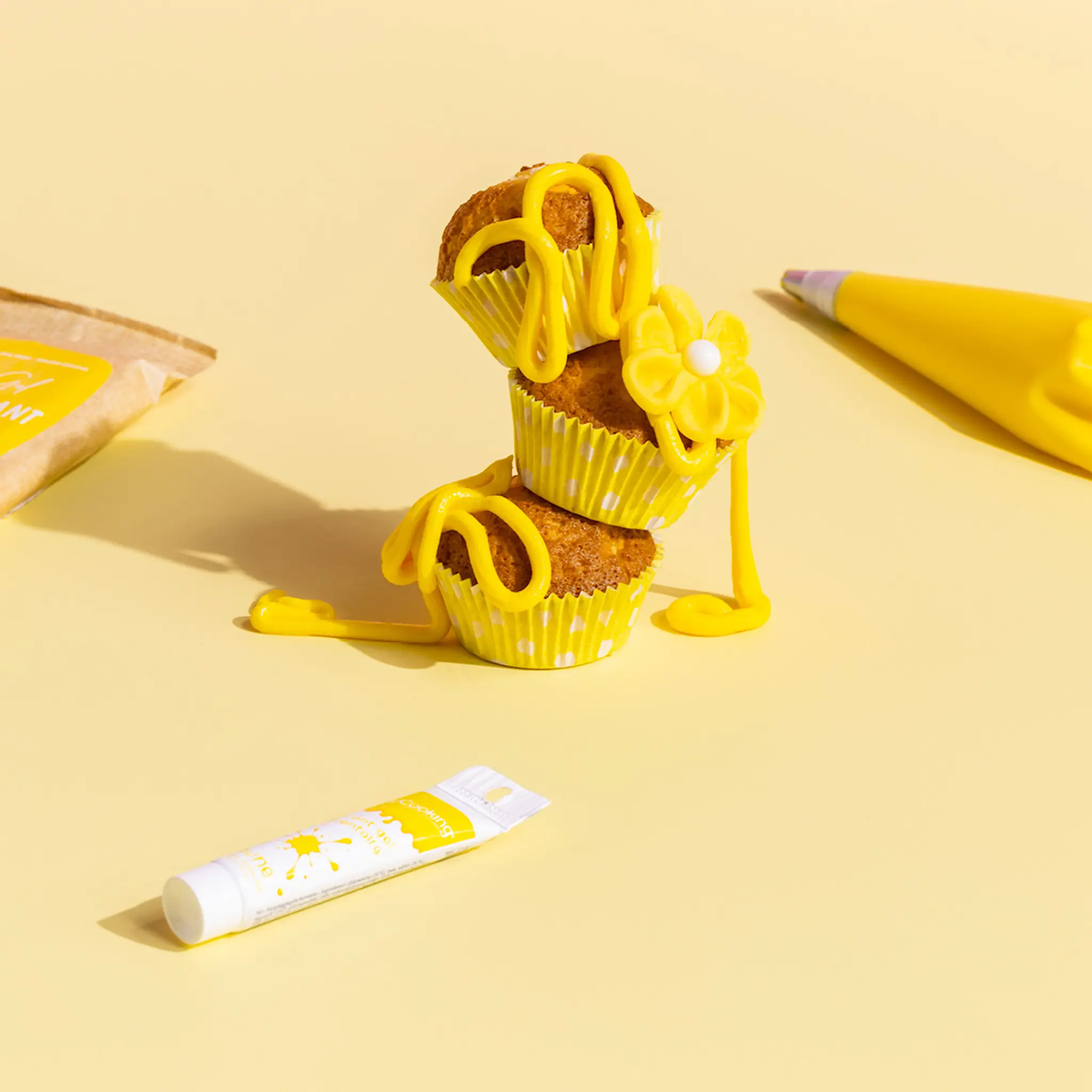 ScrapCooking Pastafärg 20 g gul