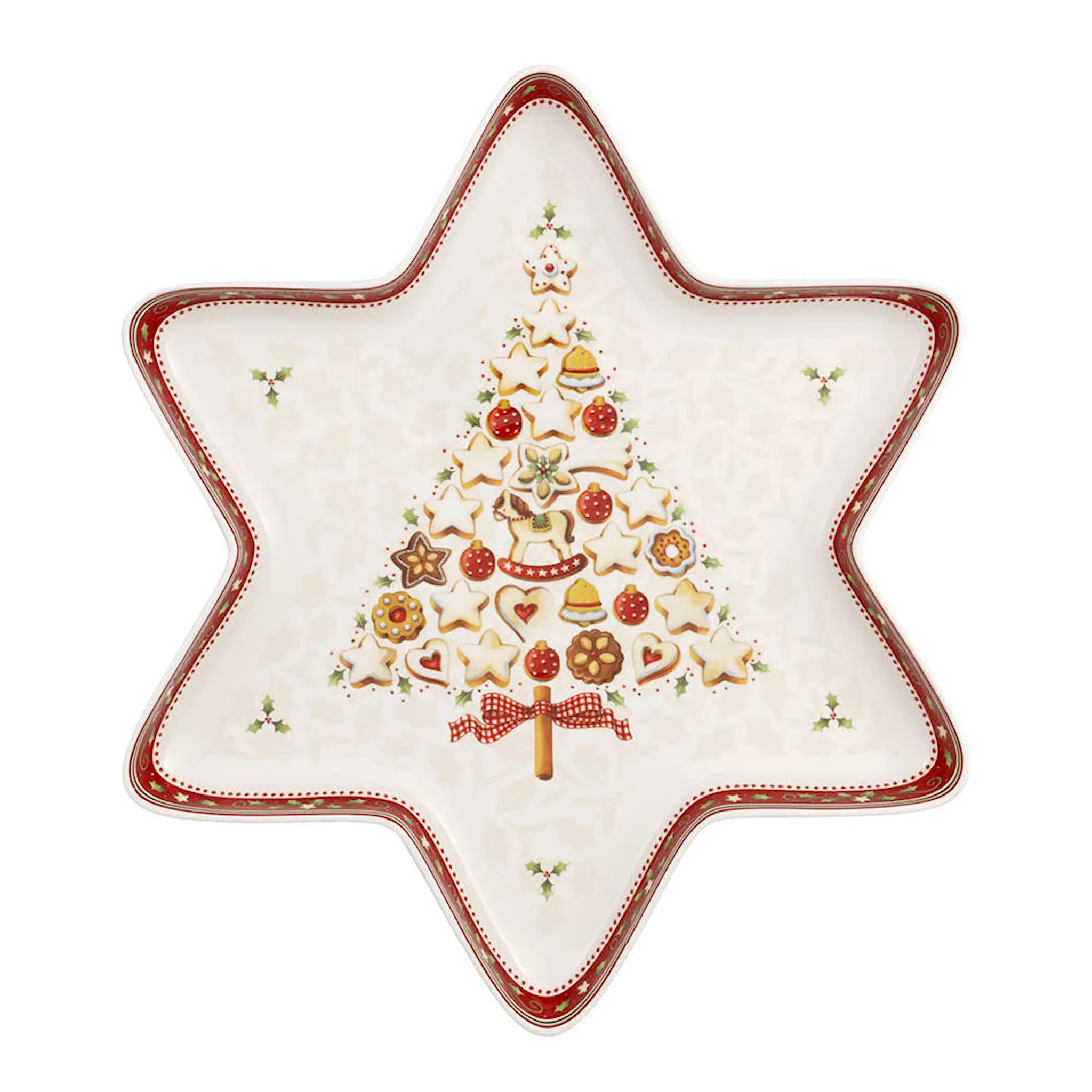 Villeroy & Boch Winter Bakery Delight stjärnskål stor 37,5x33 cm