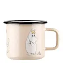 Mumin Emaljmugg Snorkfröken 37 cl Beige