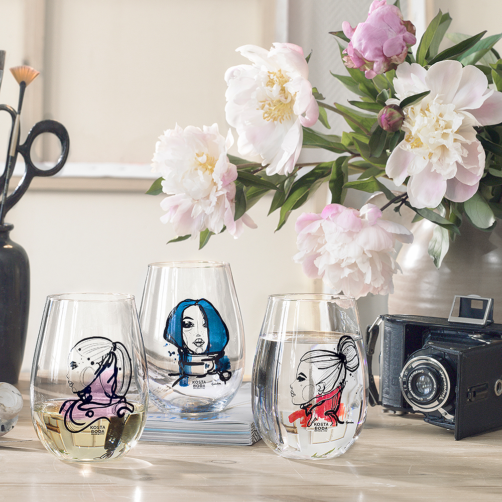 Kosta Boda All About You Tumbler Lasi 57 cl 2 kpl Want You