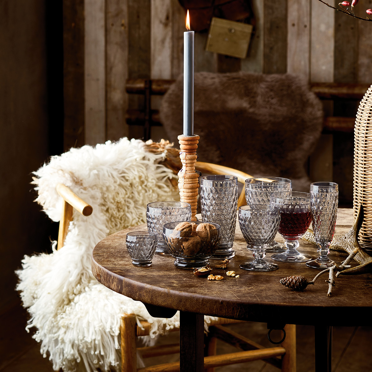 Villeroy & Boch Boston vitvinsglas 23 cl grå