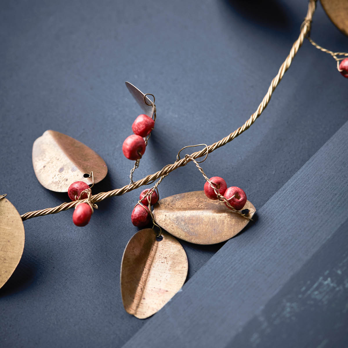 House Doctor Auric Kranssi 20 cm Kulta