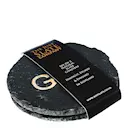 Glasunderlägg Love Gin 2-pack Guld