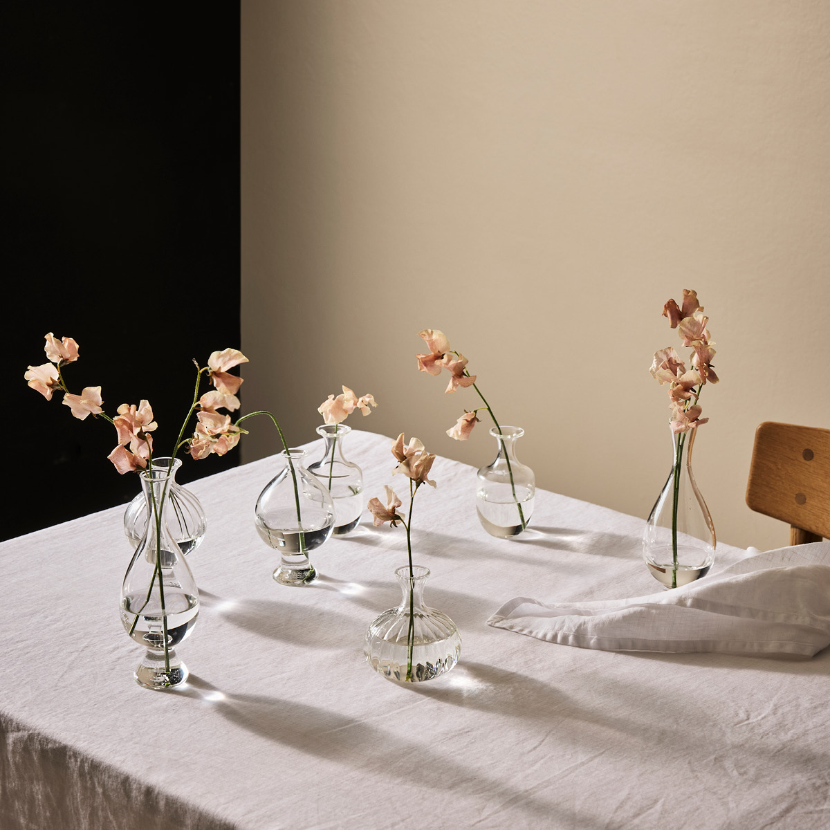 Tell Me More Como vase 19 cm klar