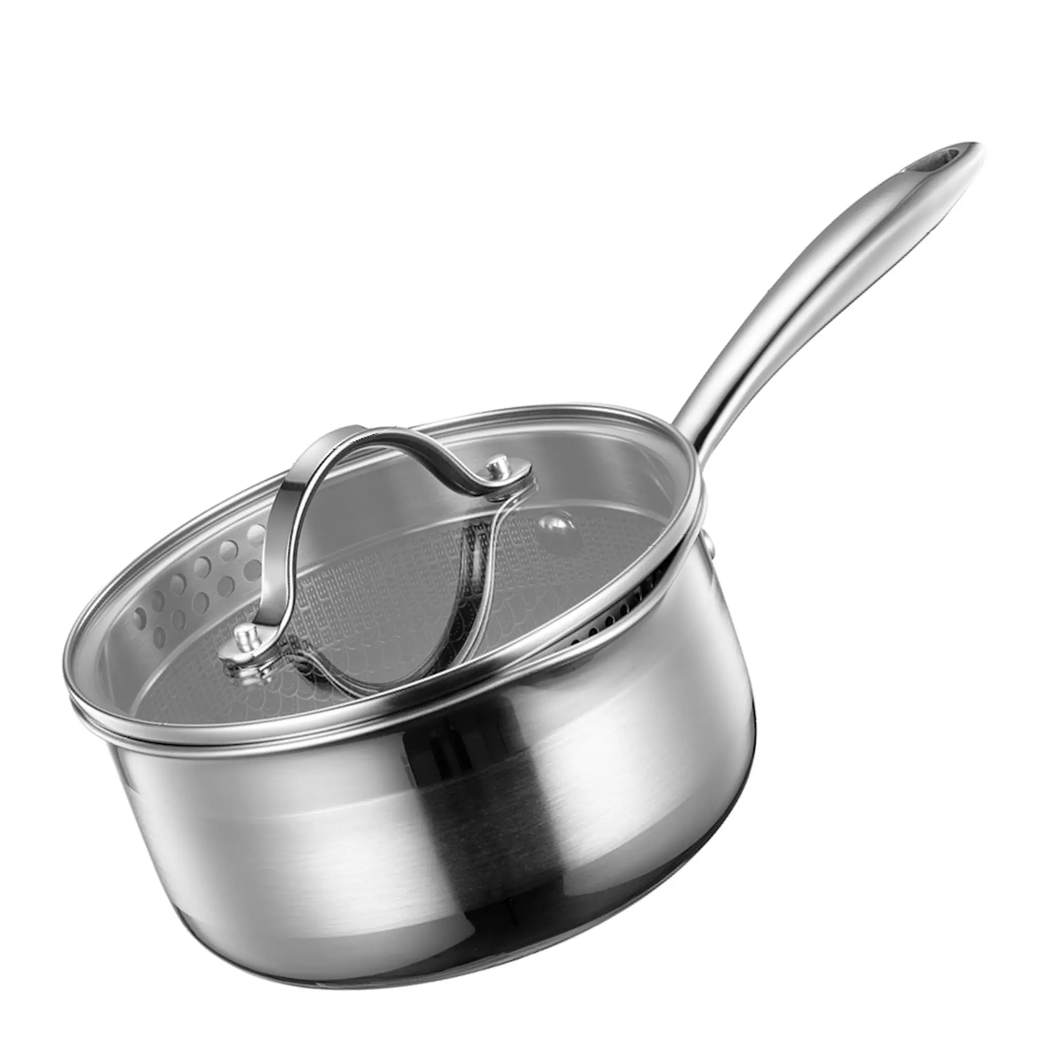 Sabor Optimal kastrull med beläggning 1,5 L blank