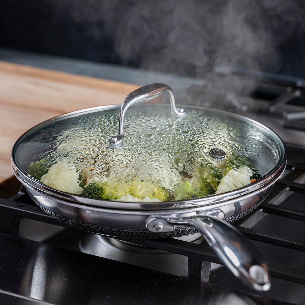 Hexclad Hybrid Lock Glas 26 cm