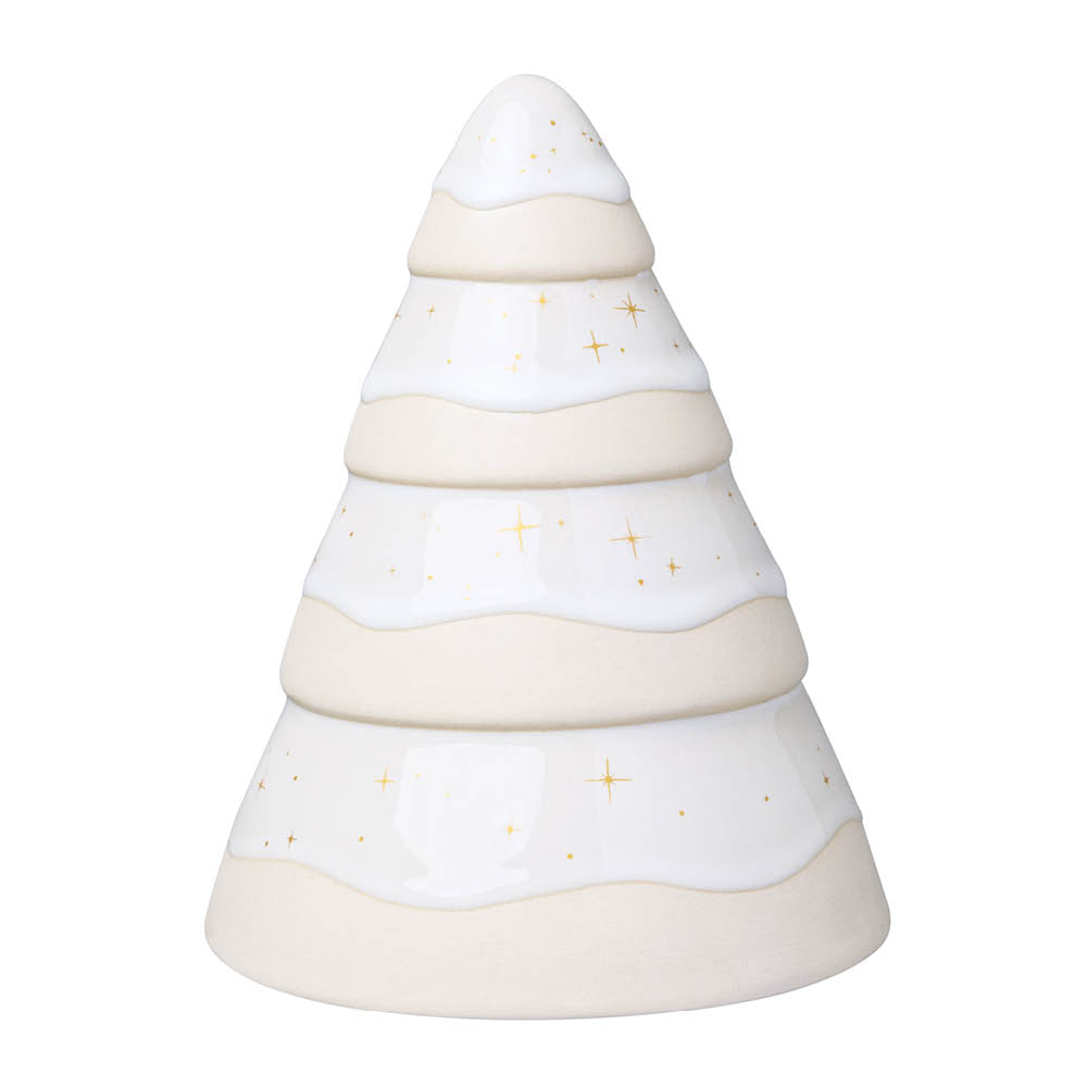 Villeroy & Boch - Winter Glow Joulukoriste joulukuusi 11x14 cm Valkoinen