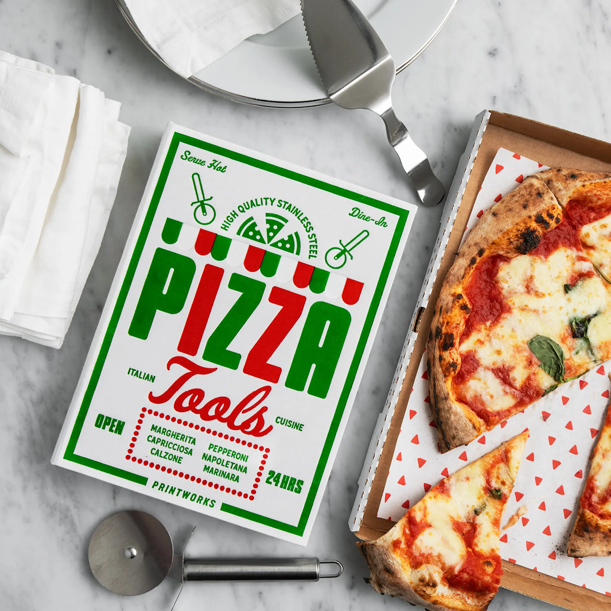 Printworks The Essentials pizzaset