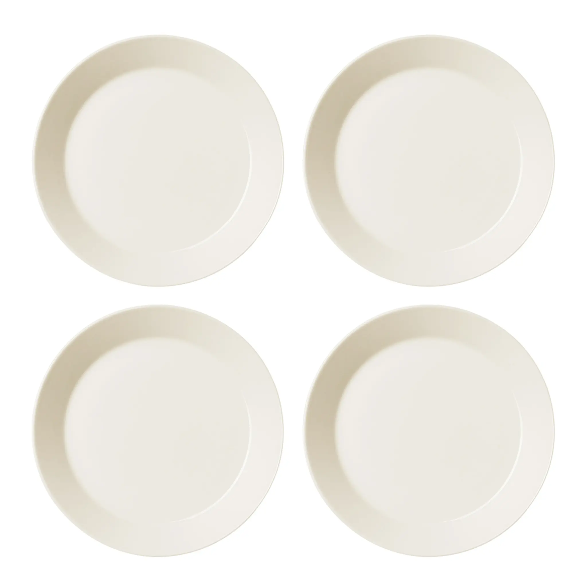 iittala Teema tallrik 21 cm 4-pack vit