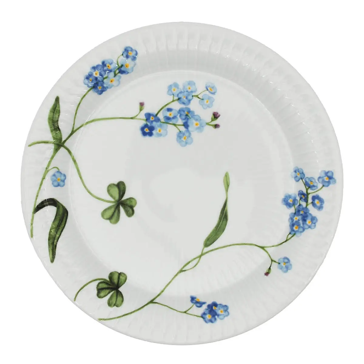 Kähler Hammershøi Summer Tallrik 22 cm Forget Me Not