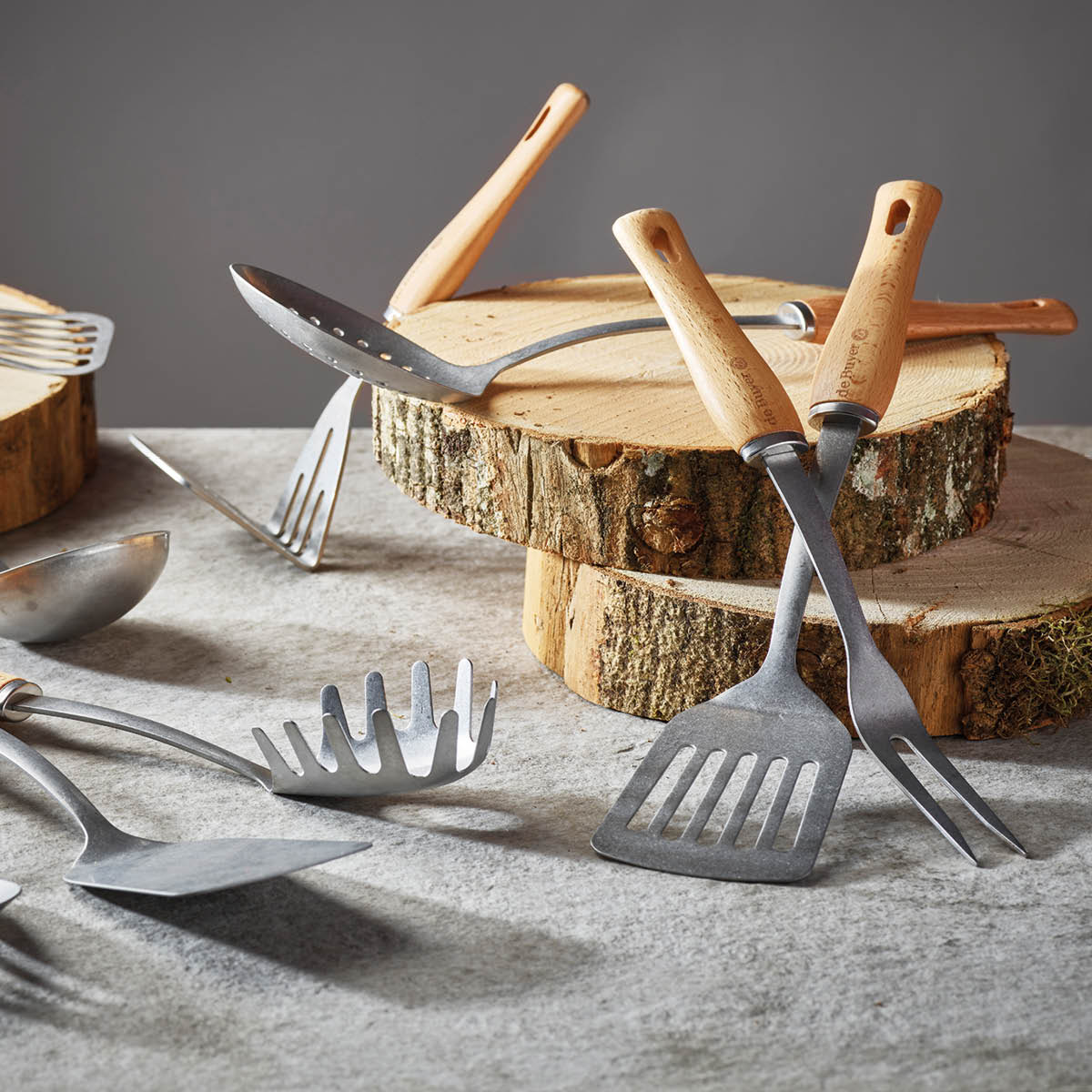 de Buyer B Bois tools serveringsgaffel 32 cm