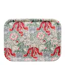 Comton rektangulär bricka 27x20 cm röd