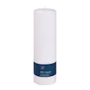 Blockljus stearin 7,8x25 cm vit