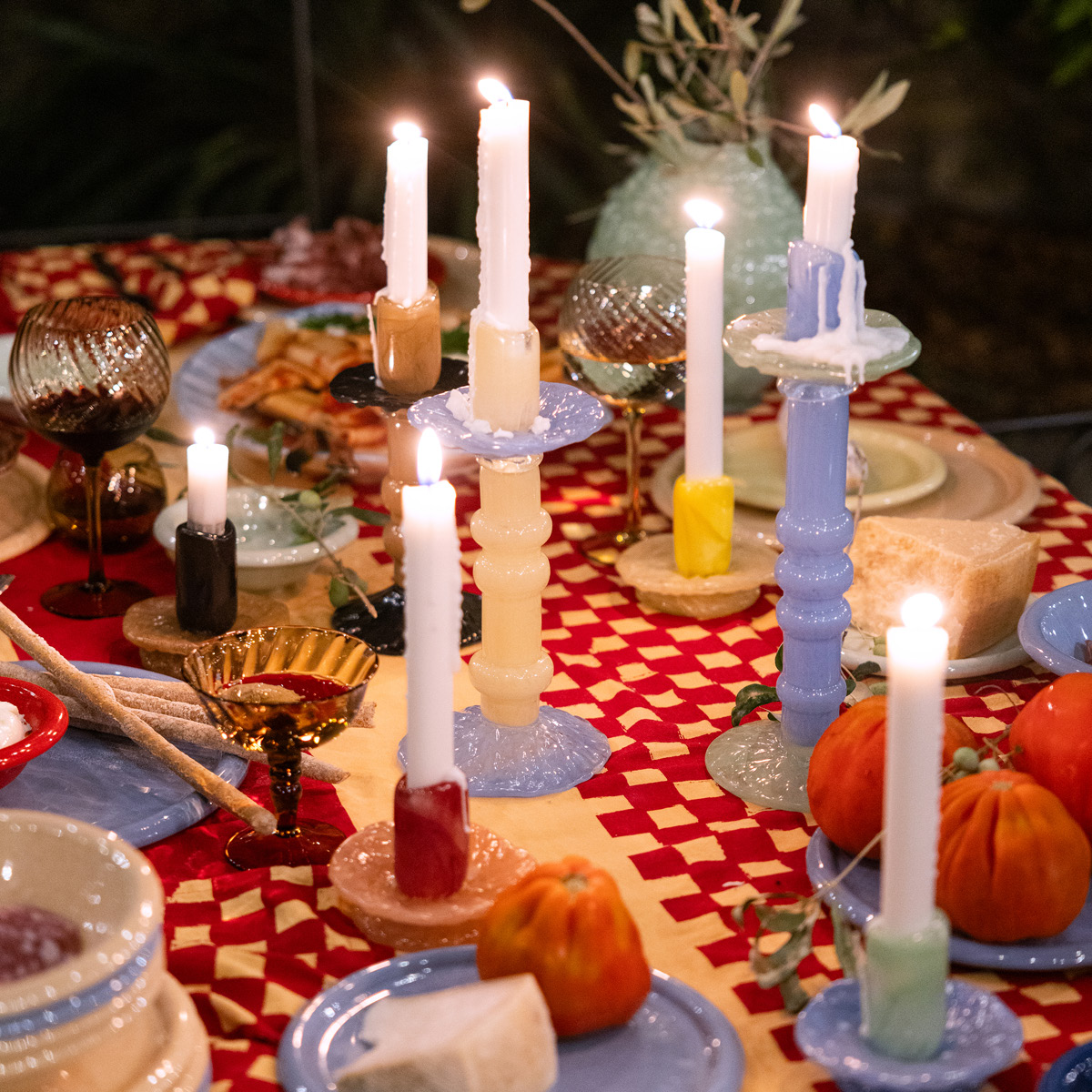 ByOn Lara XS Kynttilänjalka 9 cm Keltainen/Beige