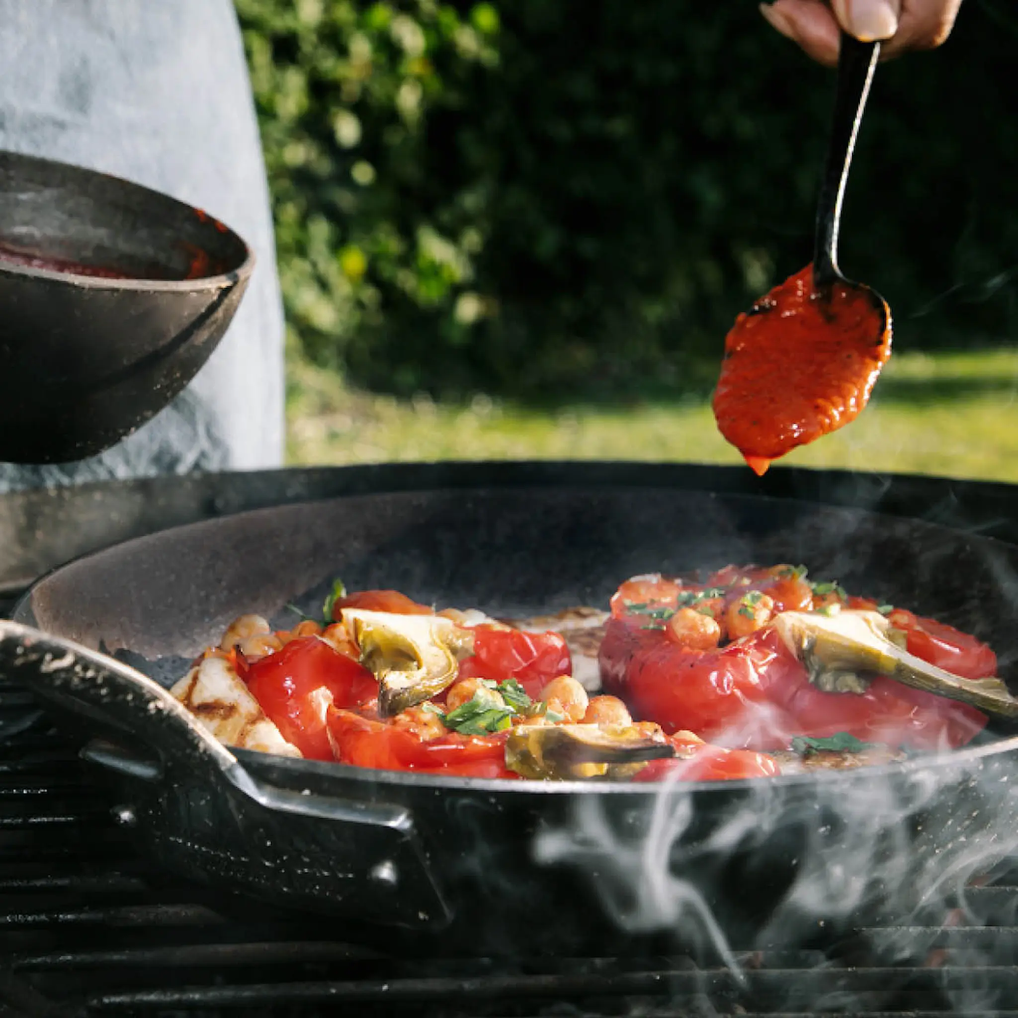 Samuel Groves Carbon Steel stekepanne i karbonstål 26 cm