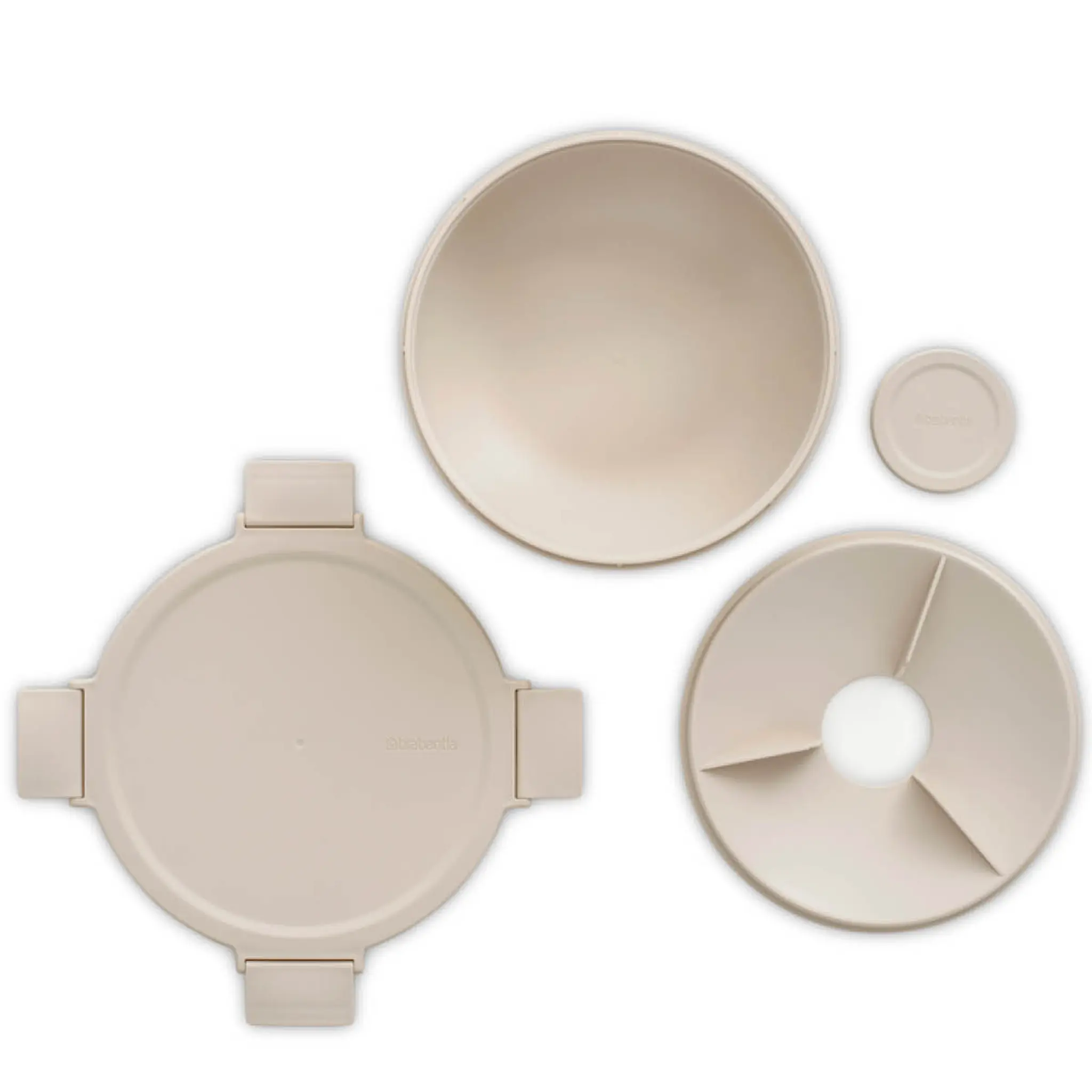 Brabantia Make & Take salatskål 1,3L soft beige