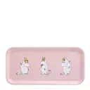 Mumin bricka 27x13 cm Retro Snorkfröken rosa