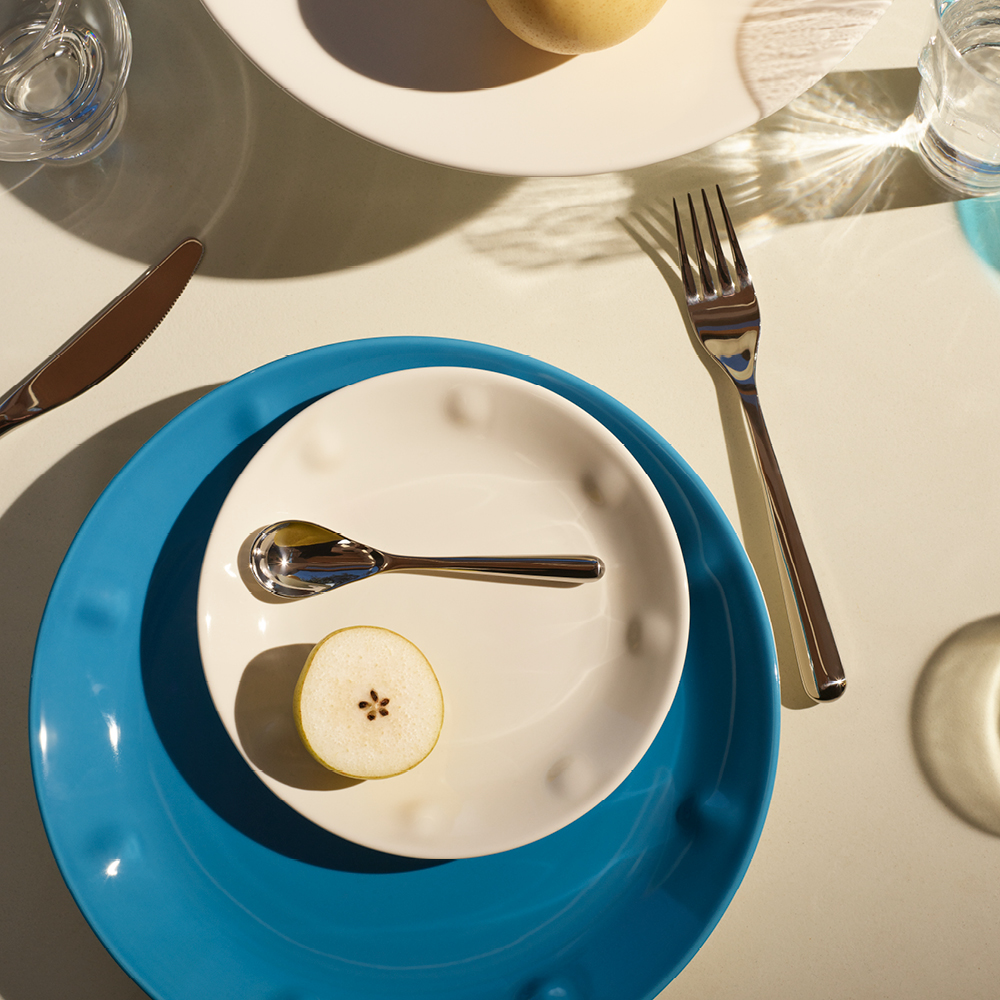 iittala Solare tallrik 27 cm elektrisk blå