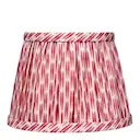 Lampskärm 14 cm Red Ikat