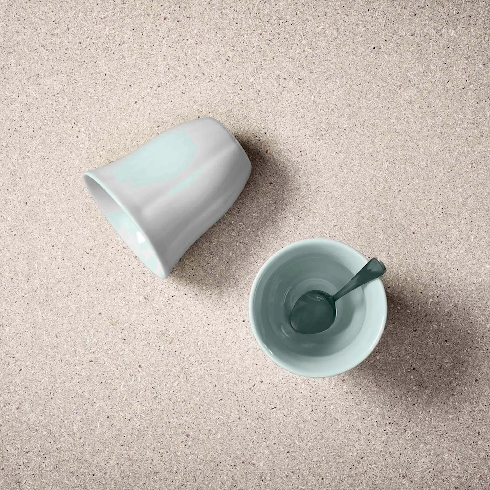 Aida Søholm Solvej Mugg 30 cl Powder blue