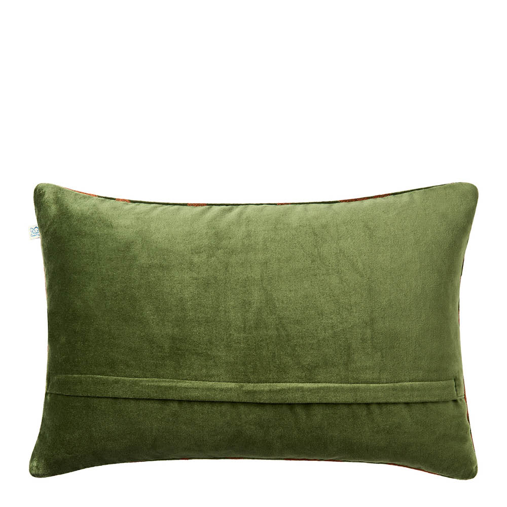 Chhatwal & Jonsson Chand putetrekk velur 40x60 cm Cactus Green/Terracotta