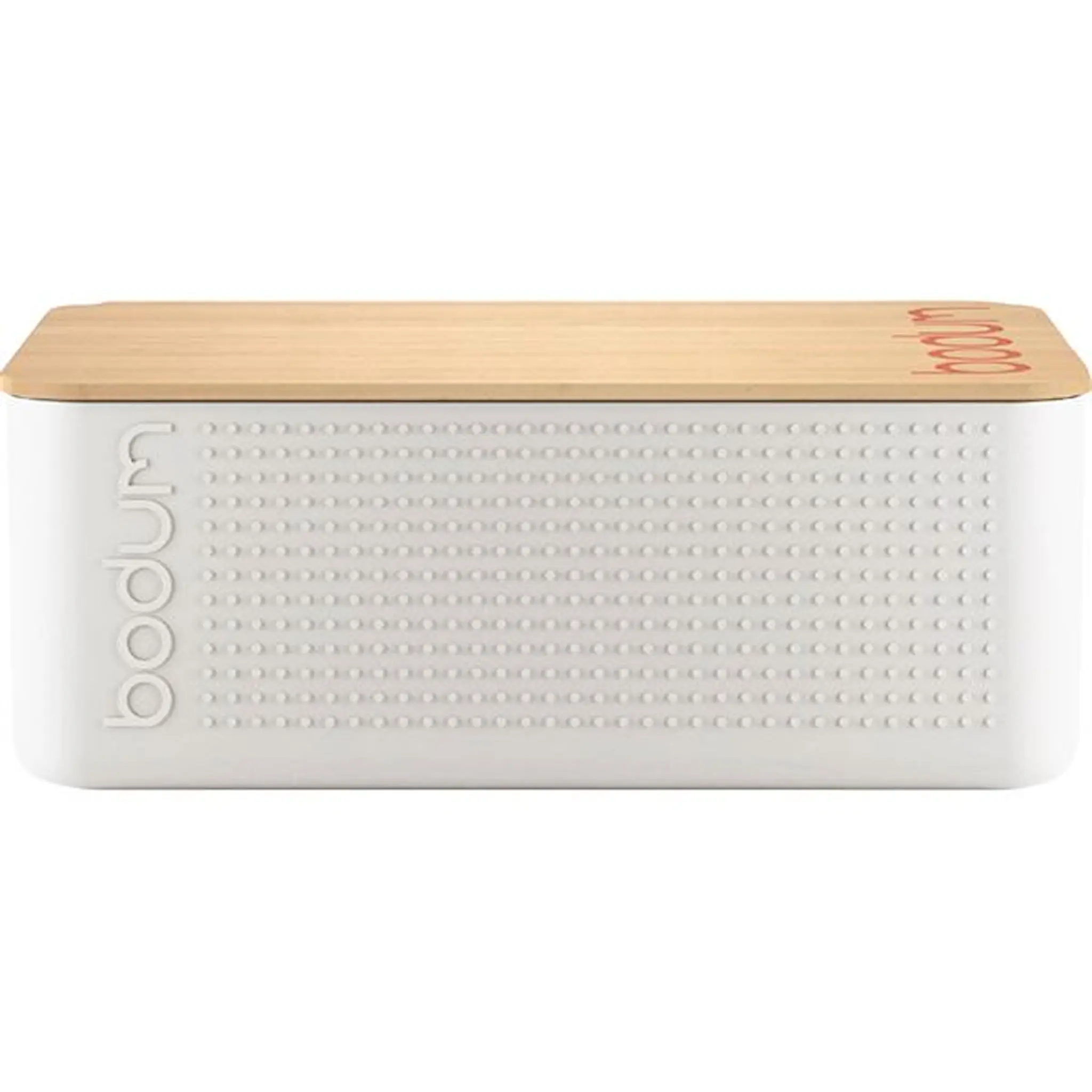 Bodum Bistro brödlåda m/skärbräda 36,4x23,4x13,7 vit