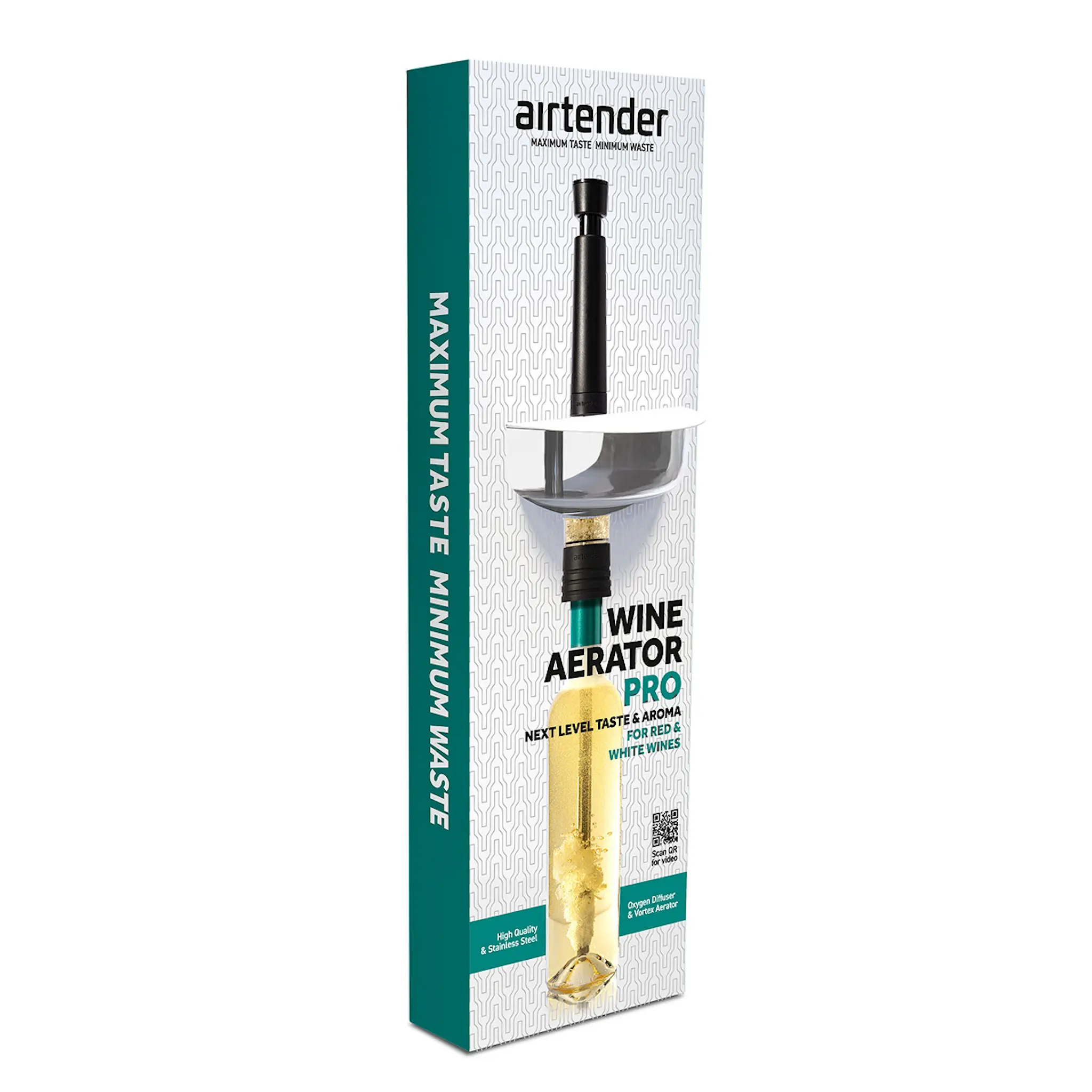 Airtender Kupa vinflaska giftbox klar