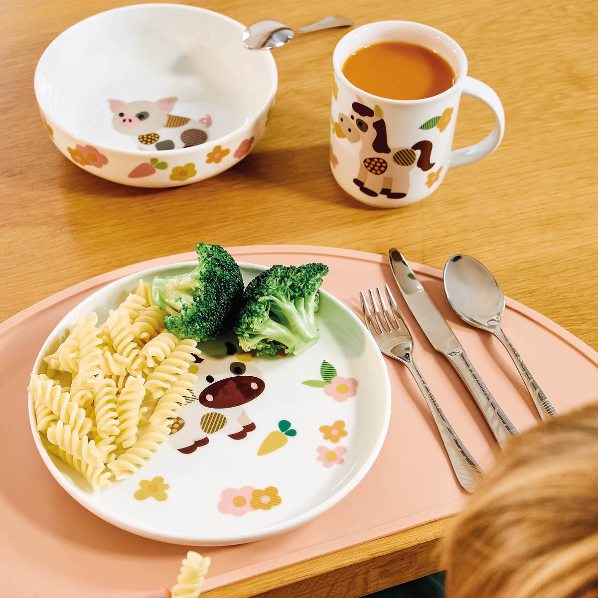 Thomas Farm Lautanen 19 cm Lehmä