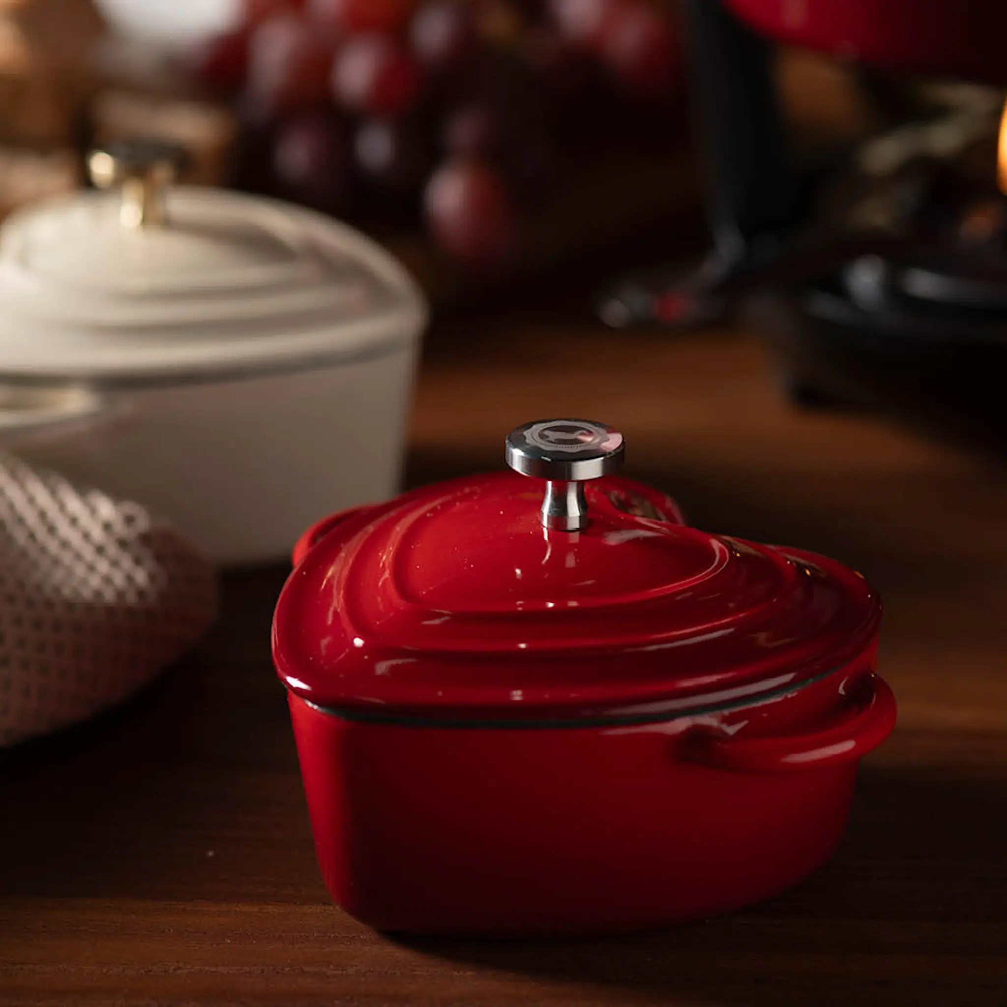 Anders Petter Stenfors minigryta 22 cl hjärta röd