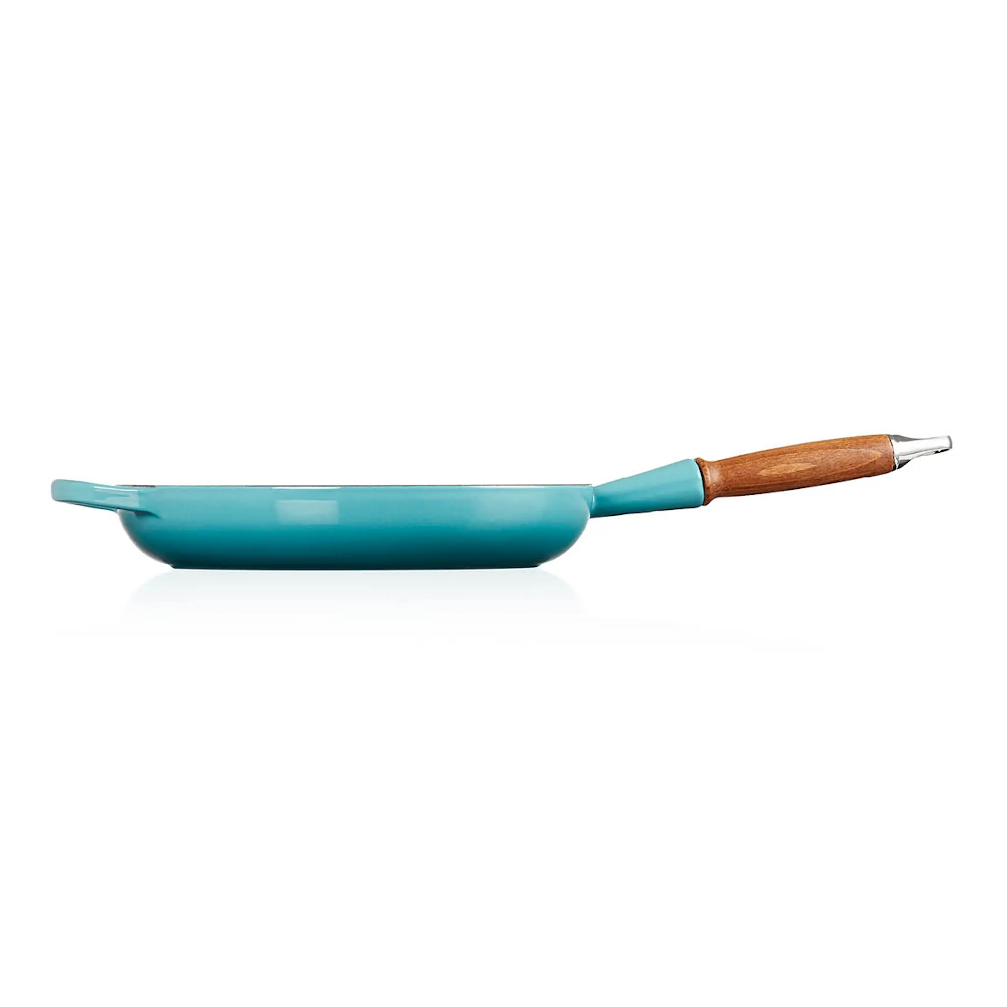 Le Creuset Signature Stekpanna med trähandtag 28 cm Caribbean