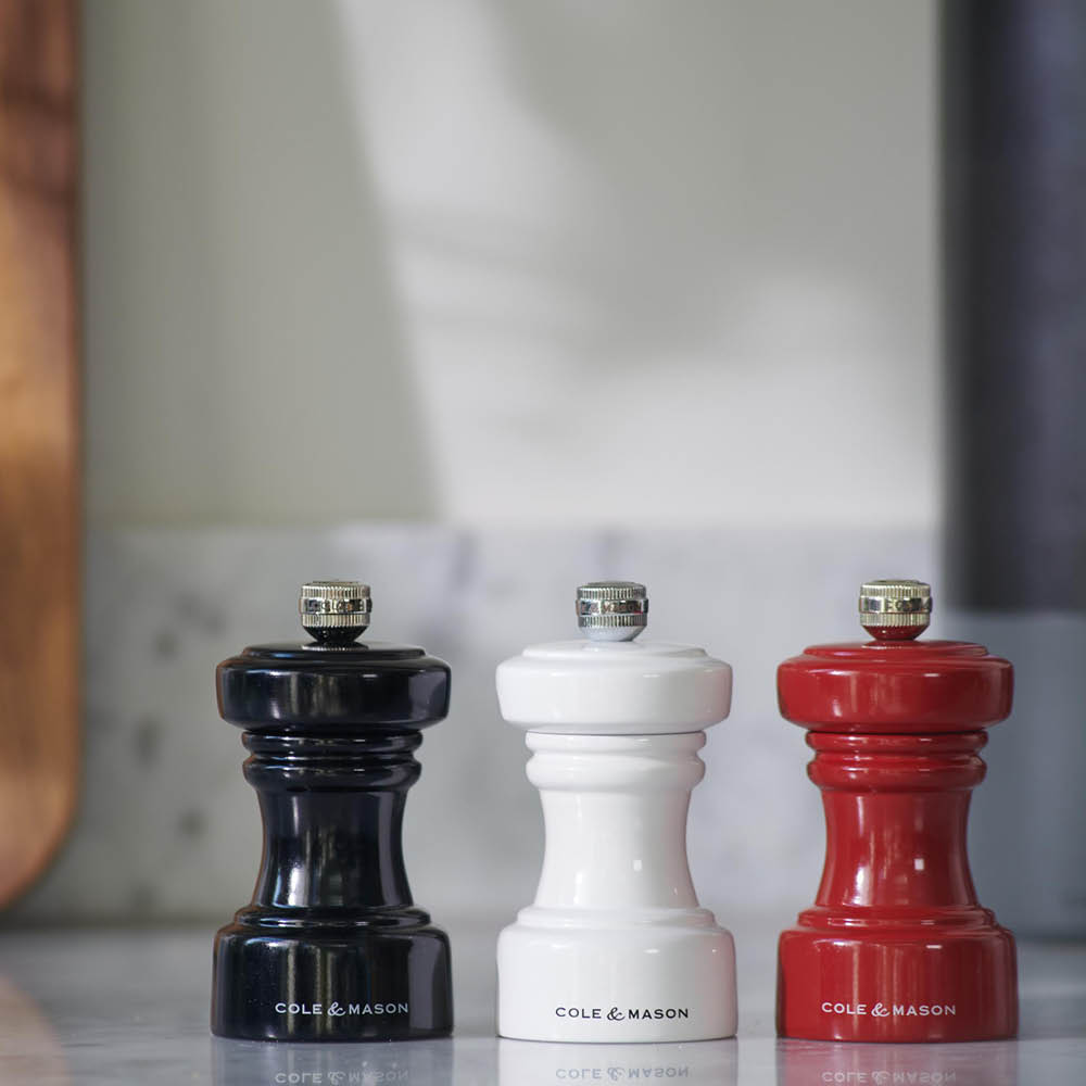 Cole & Mason Hoxton Saltkvarn 10 cm Vit