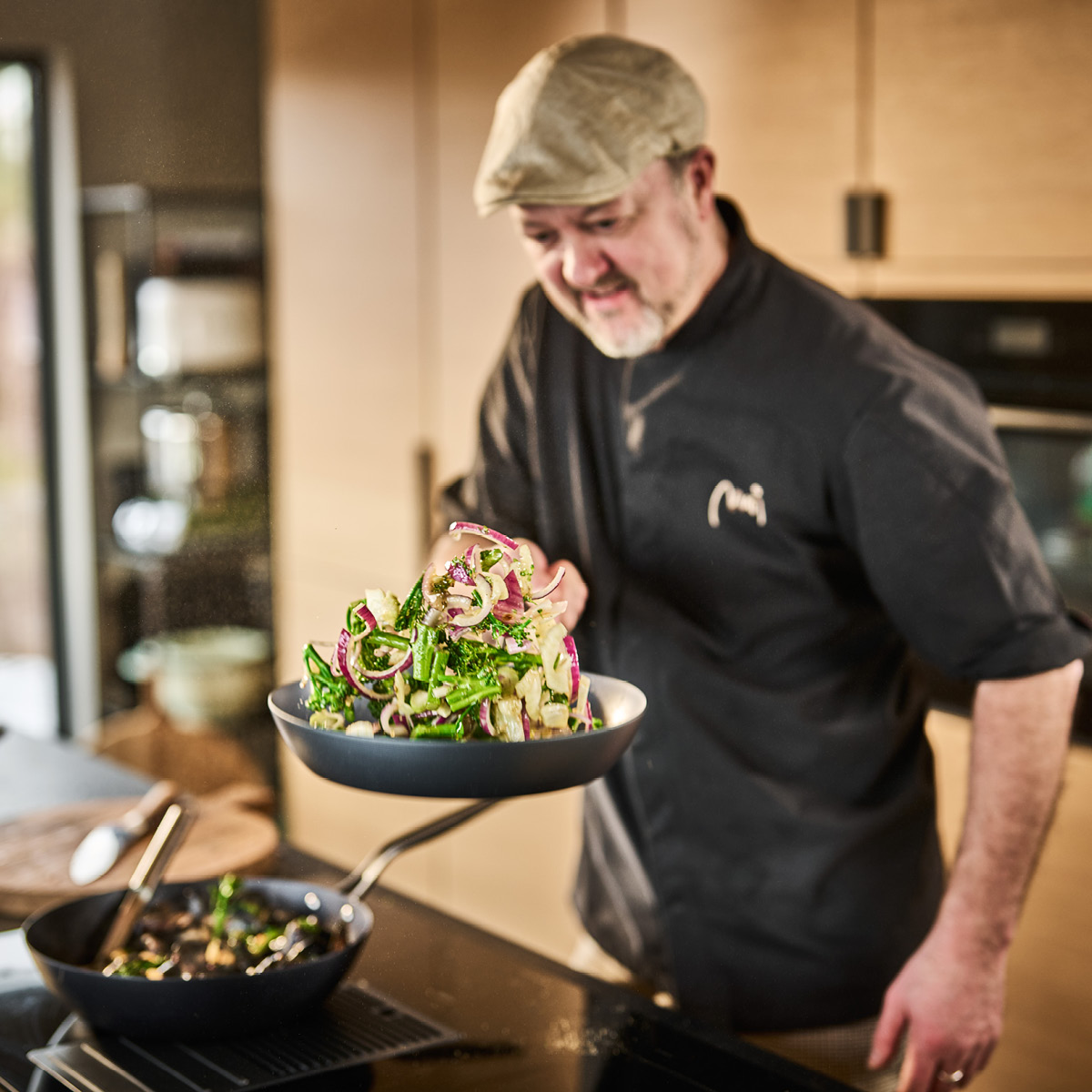 Modern House Blue Carbon stekepanne 28 cm svart